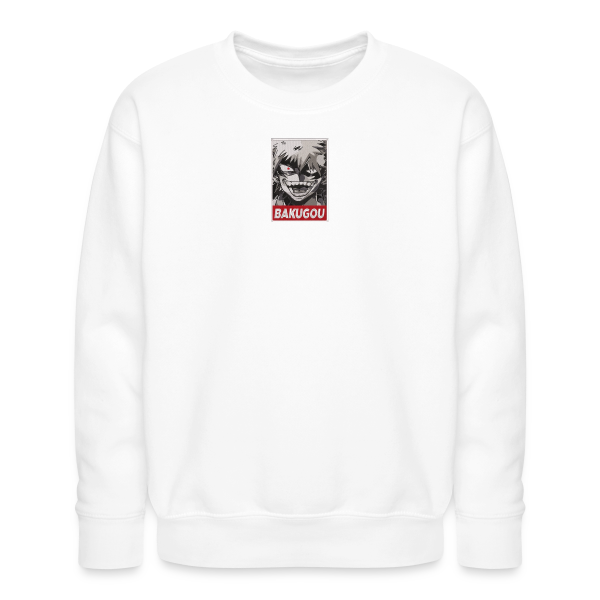 sweat col rond bakugo cadre