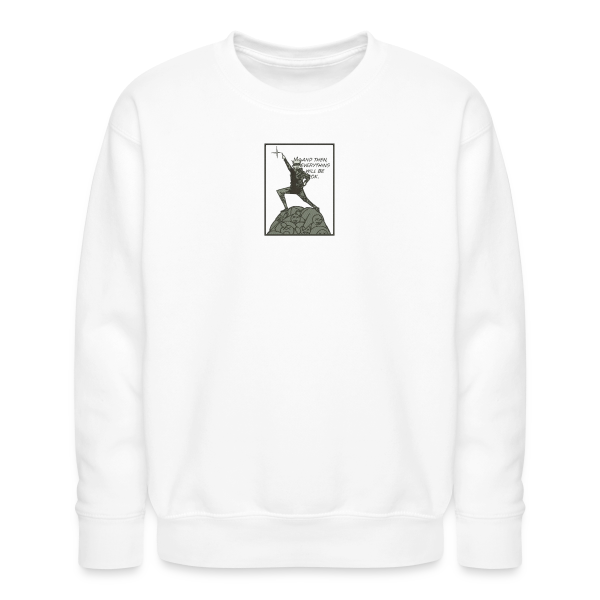 sweat col rond gojo cadre