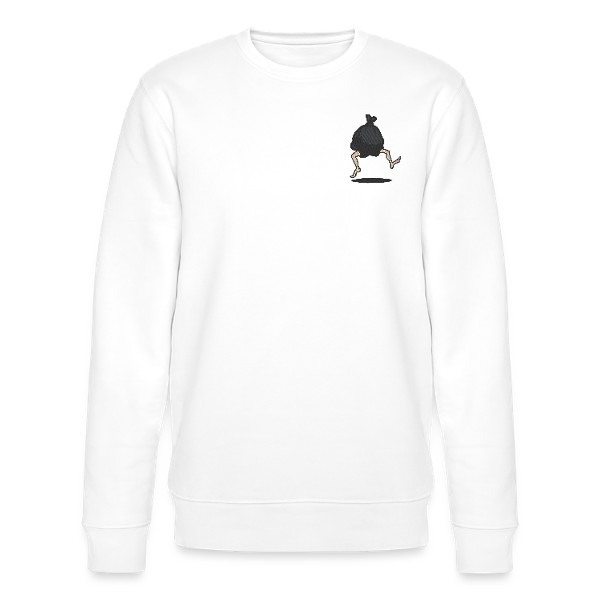 sweat col rond poubelle malicieuse 2