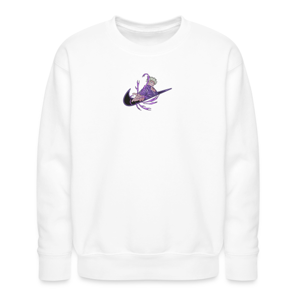 sweat col rond gojo violet