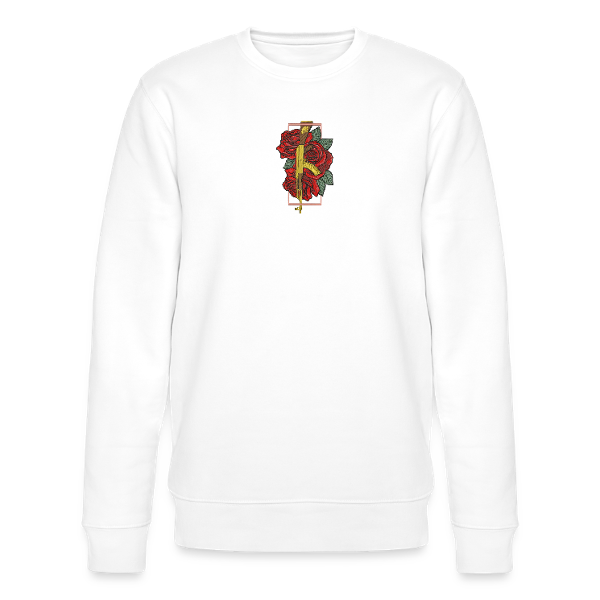 sweat col rond AK fleur