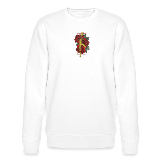 sweat col rond AK fleur