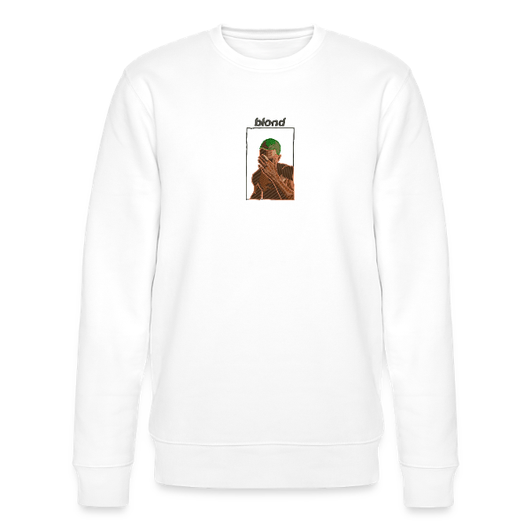 sweat col rond blond