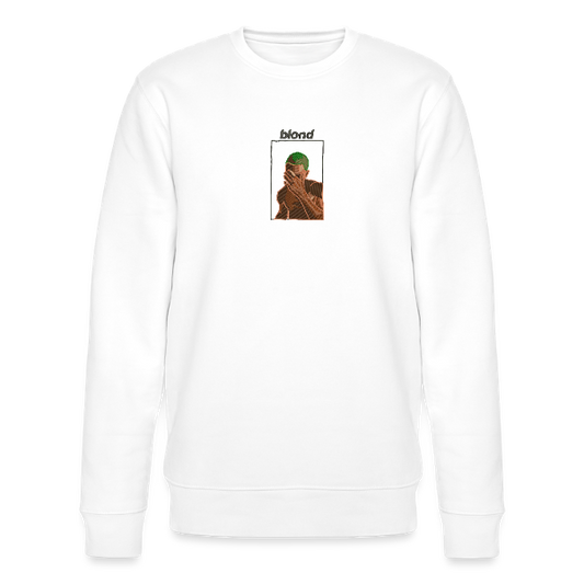 sweat col rond blond