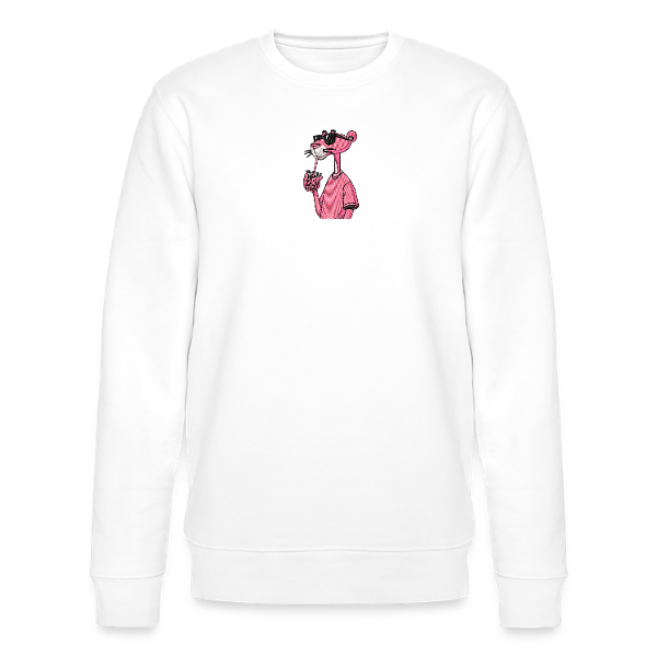 sweat col rond bubble pink panter