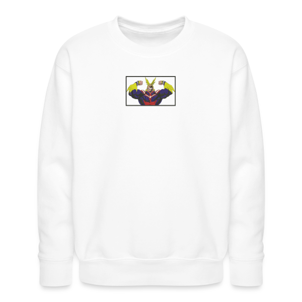 sweat col rond all migth cadre