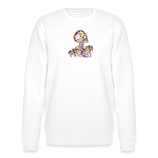 sweat col rond chrome squelette