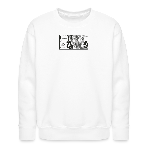 sweat col rond zoro line manga