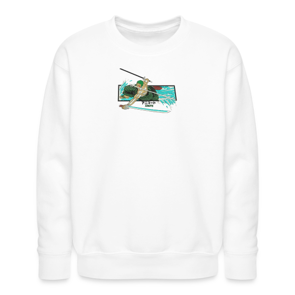 sweat col rond zoro cadre eau