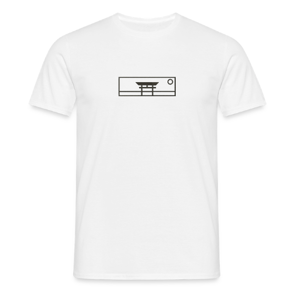 T-SHIRT SIMPLE line art panoramique