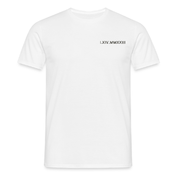 T-SHIRT SIMPLE chiffre romain