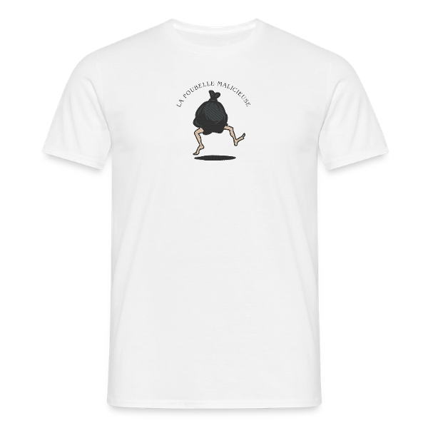 T-SHIRT  poubelle malicieuse