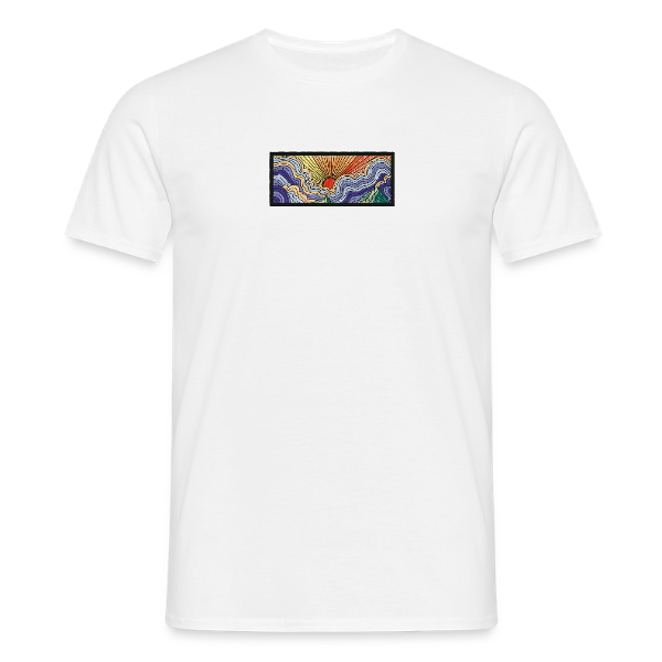 T-SHIRT SIMPLE soleil cadre