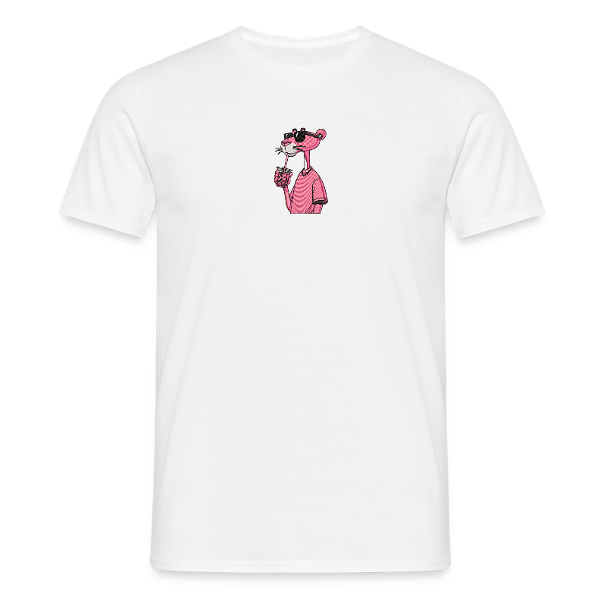 T-SHIRT SIMPLE bubble pink panter