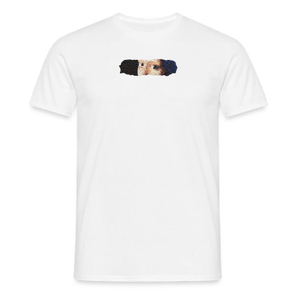 T-SHIRT SIMPLE yeux fille a perle