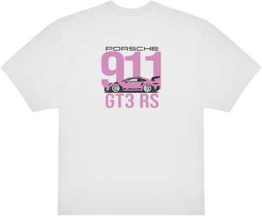 T-SHIRT OVERSIZE PREMIUM 911 ROSE