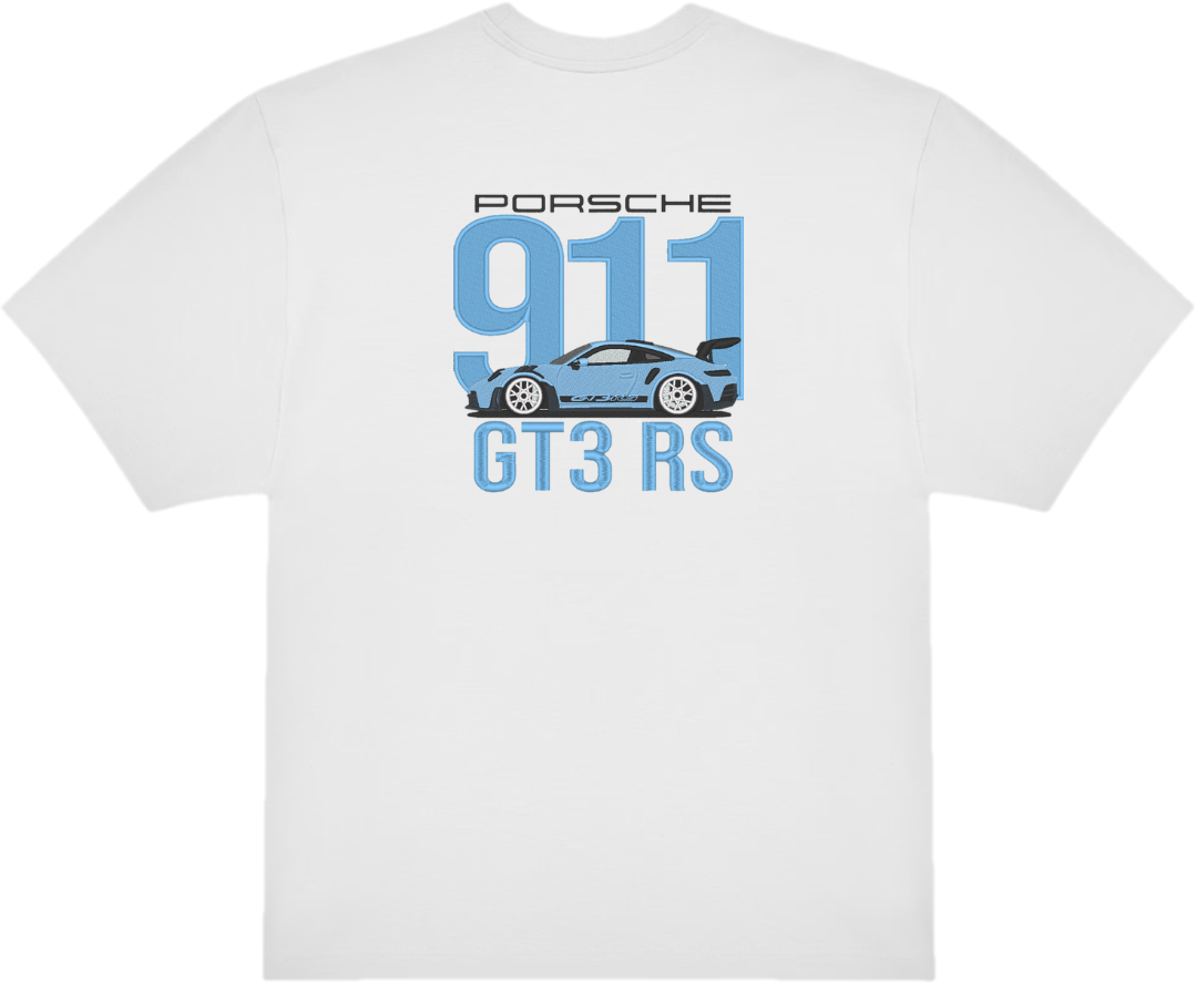 T-SHIRT OVERSIZE PREMIUM 911 BLEU