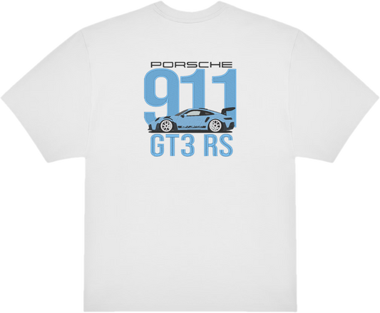 T-SHIRT OVERSIZE PREMIUM 911 BLEU