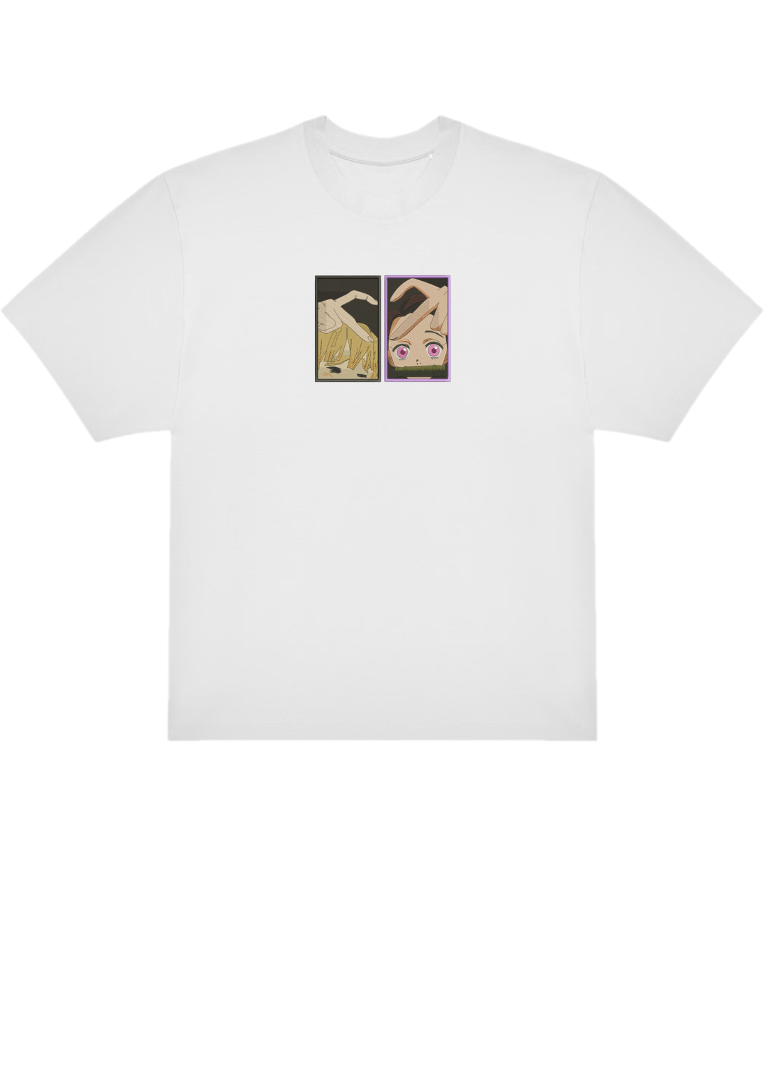 T-SHIRT OVERSIZE PREMIUM zenitsu nezuko