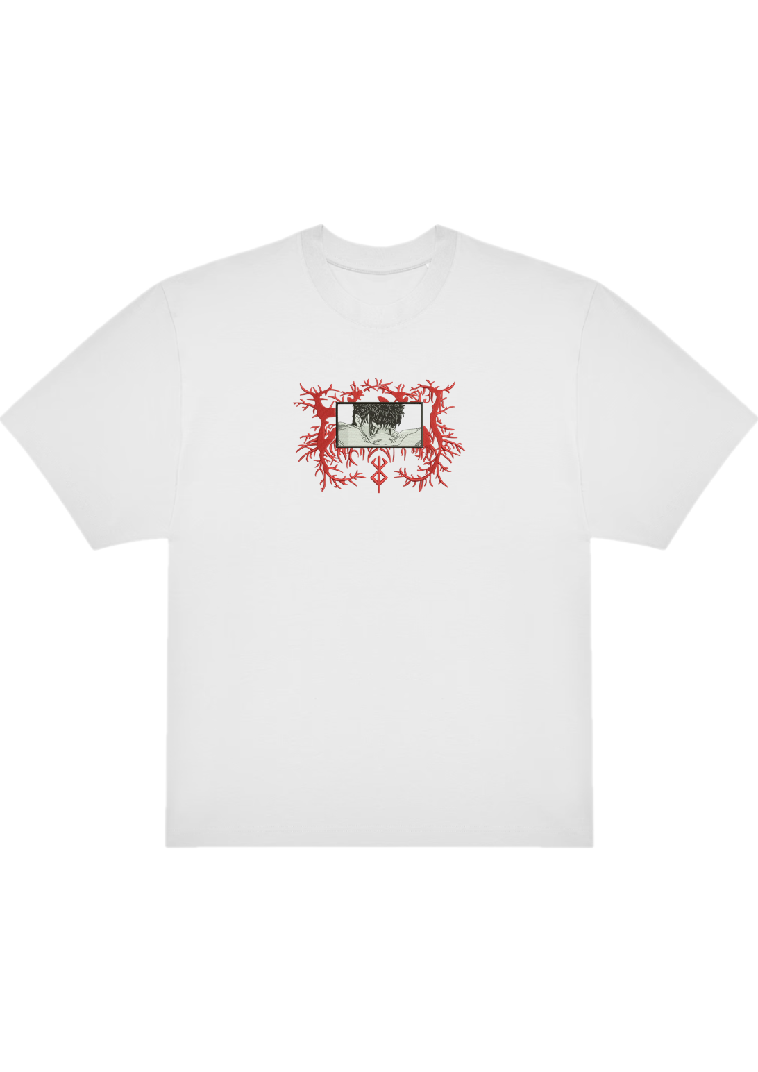 T-SHIRT OVERSIZE PREMIUM berserk panel