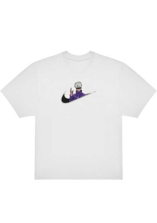 T-SHIRT OVERSIZE PREMIUM gojo saturo hand