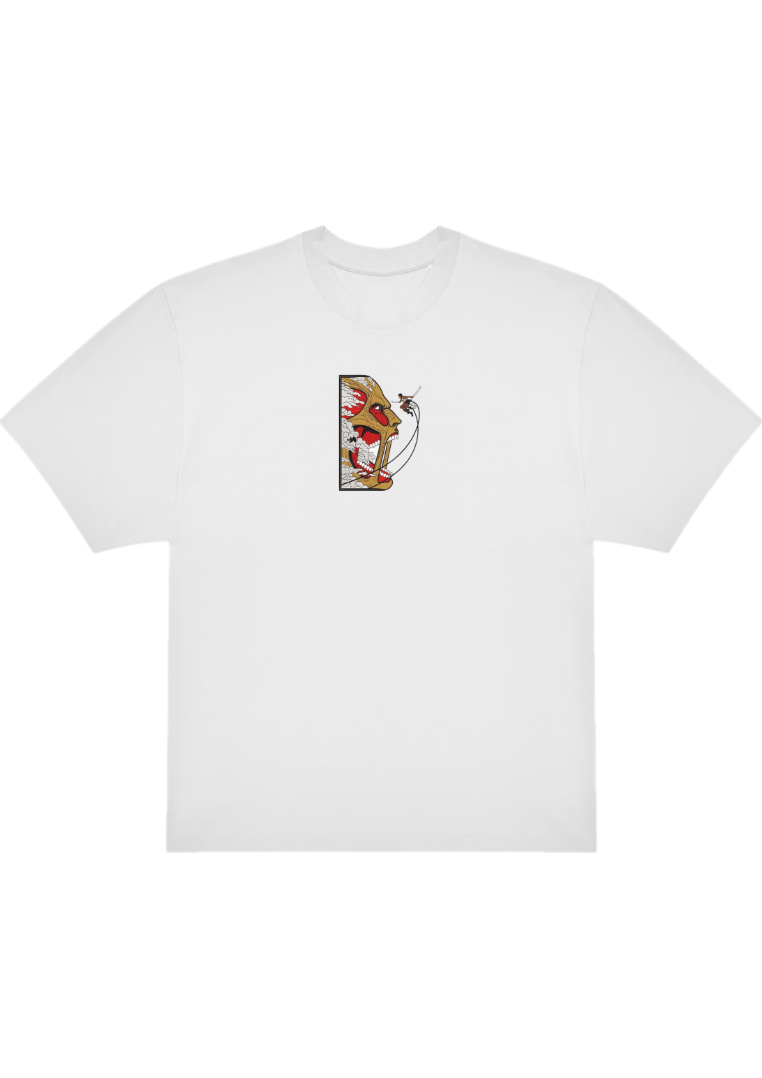 T-SHIRT OVERSIZE PREMIUM shingeki titan