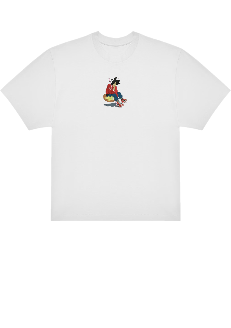 T-SHIRT OVERSIZE PREMIUM goku sit