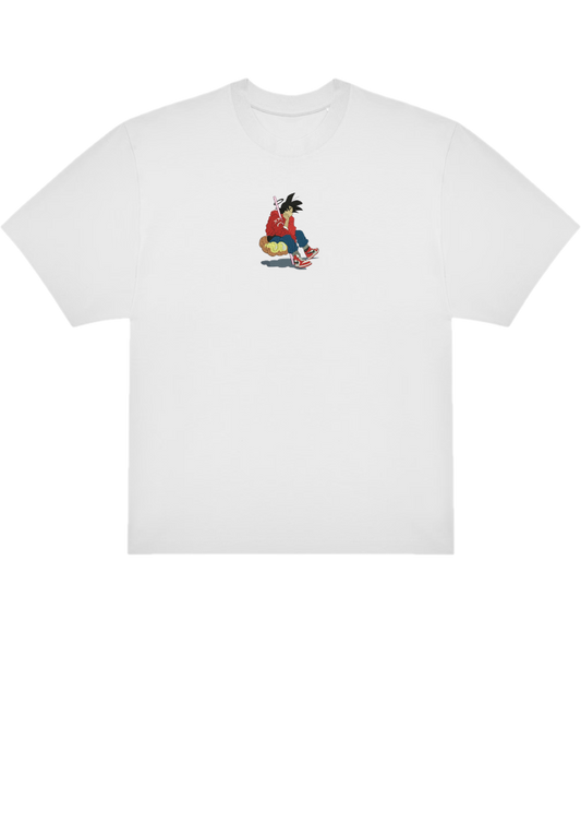 T-SHIRT OVERSIZE PREMIUM goku sit