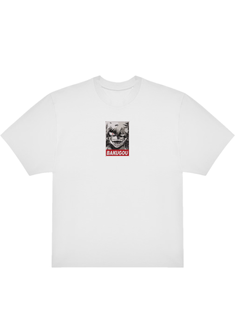 T-SHIRT OVERSIZE PREMIUM bakugo cadre