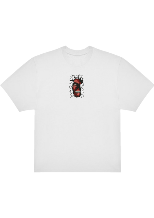 T-SHIRT OVERSIZE PREMIUM  devil crack