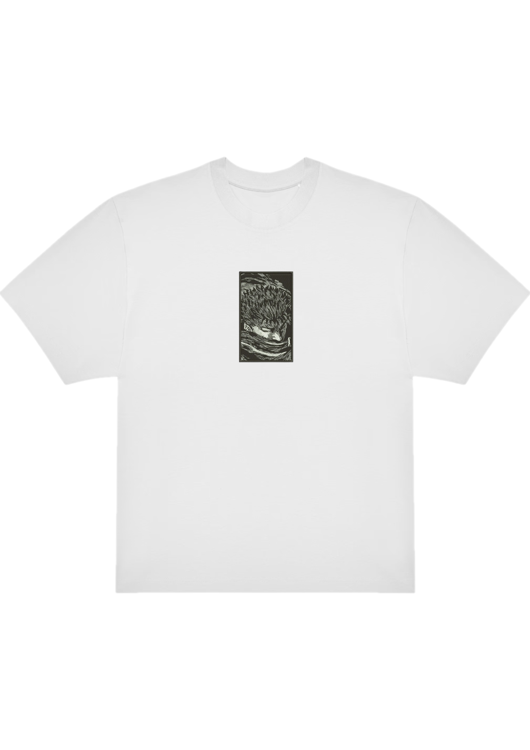 T-SHIRT OVERSIZE PREMIUM rectangle berserk