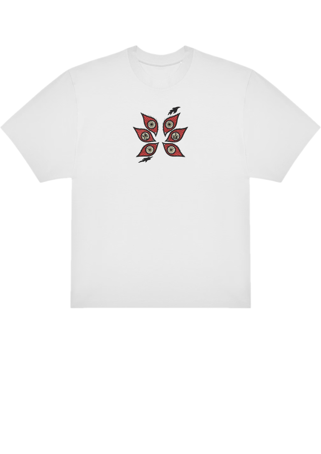 T-SHIRT OVERSIZE PREMIUM kokushibo eyes
