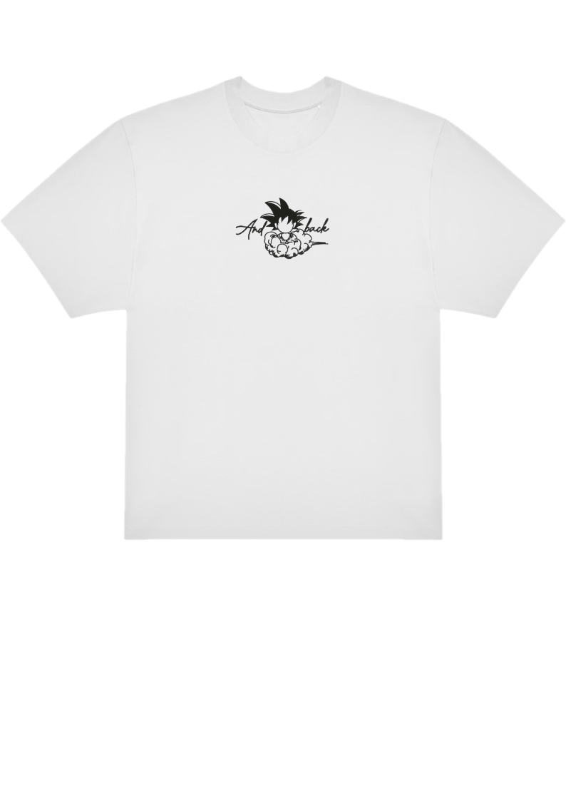 T-SHIRT OVERSIZE PREMIUM goku letter
