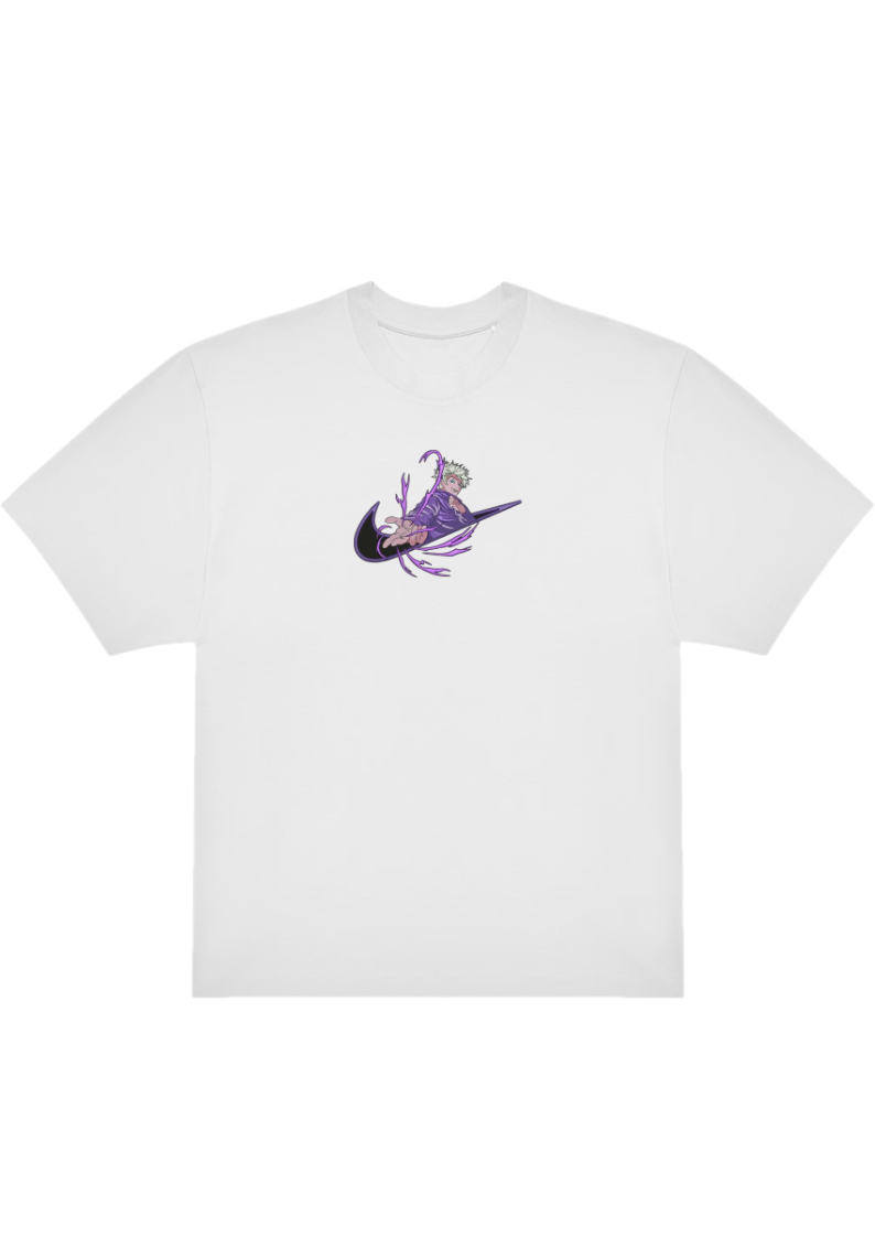 T-SHIRT OVERSIZE PREMIUM violet gojo