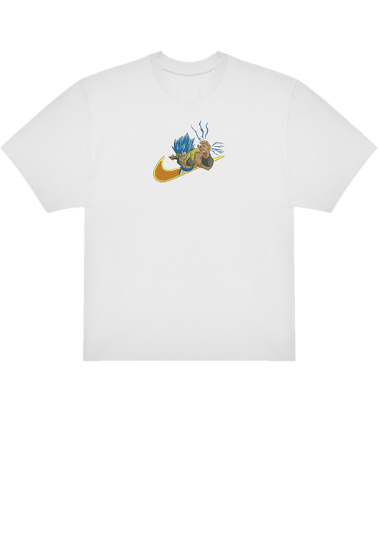 T-SHIRT OVERSIZE PREMIUM vegeta blue