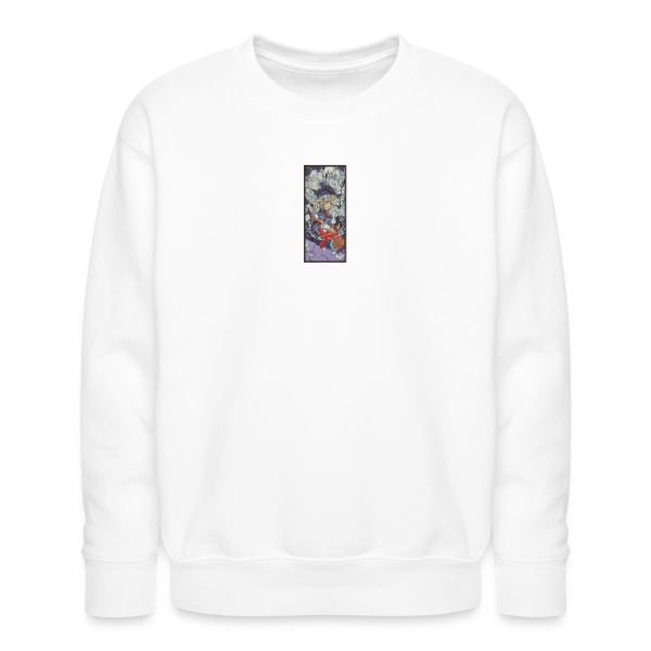 sweat col rond luffy violet