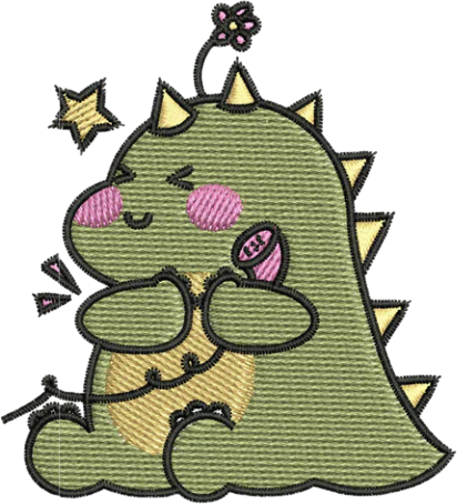 T-SHIRT SIMPLE dino 2