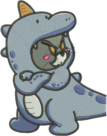 sweat col rond dino tom
