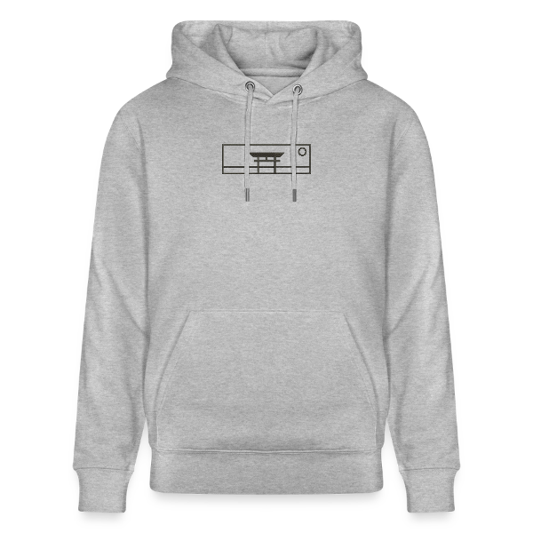 sweat a capuche line art panoramic
