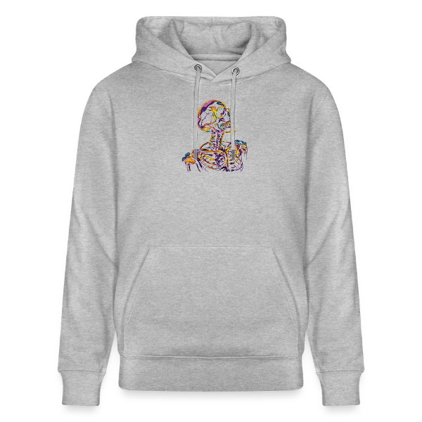 sweat a capuche chrome squelette