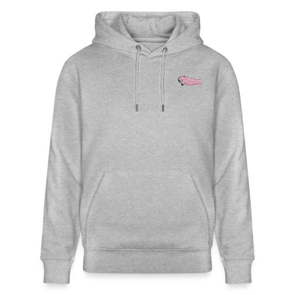 sweat a capuche main monstre rose