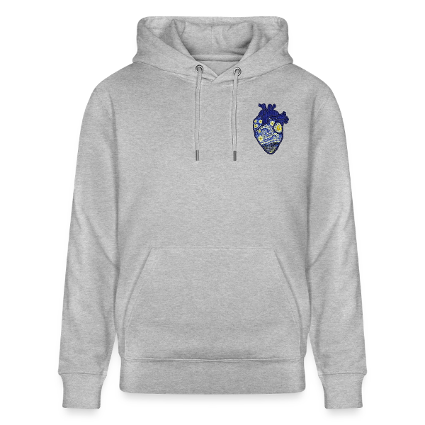 sweat a capuche coeur van gogh