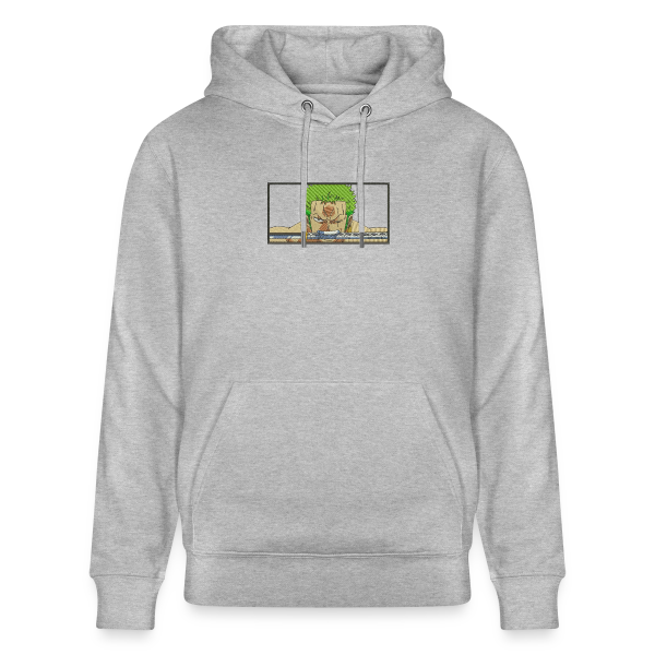 sweat a capuche zoro cadre sabre