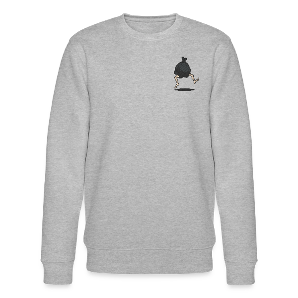 sweat col rond poubelle malicieuse 2