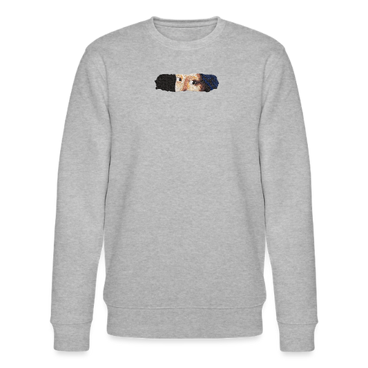 sweat col rond yeux fille a perle