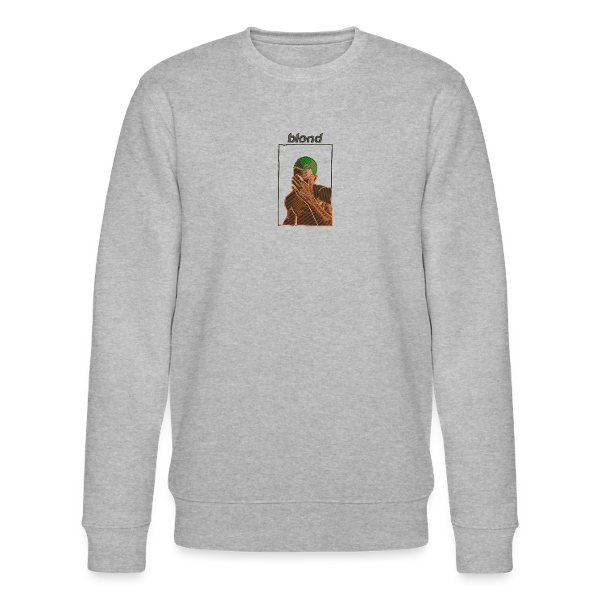 sweat col rond blond