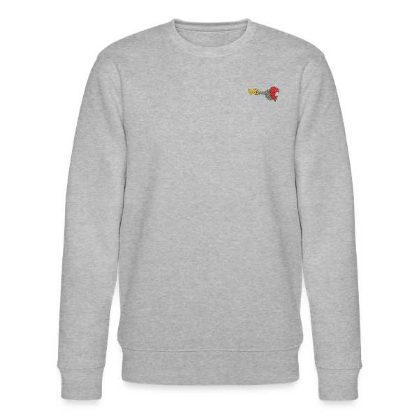 sweat col rond robot coeur