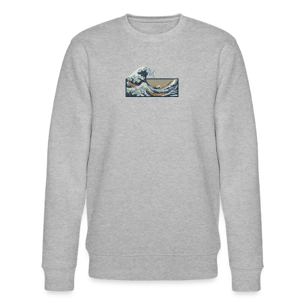 sweat col rond vague