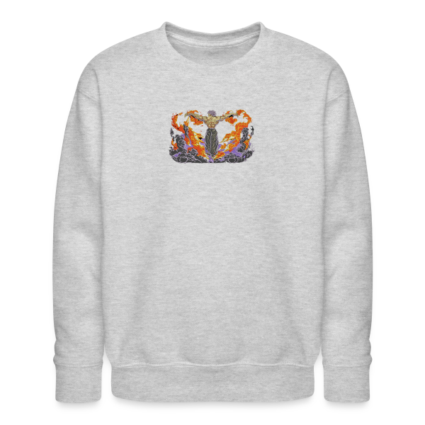 sweat col rond yuji fire