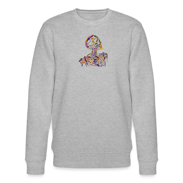 sweat col rond chrome squelette